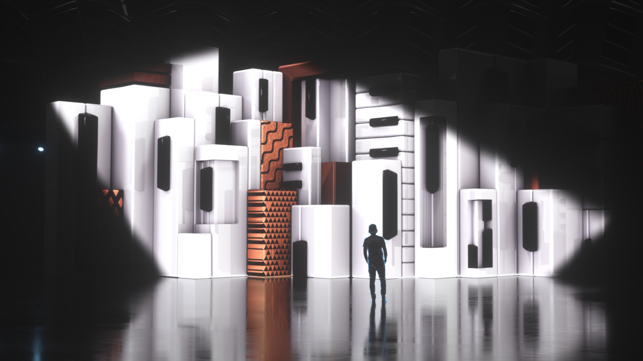 【Rehearsal】Mapping of 3D scultpture in Daging