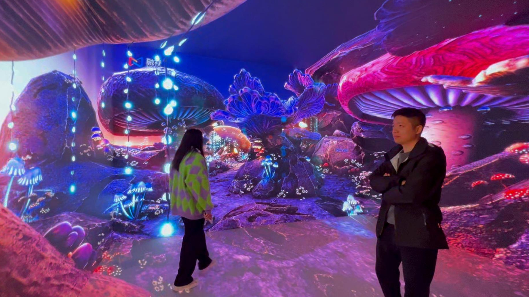LED五折幕 | 沉浸式cave体验空间