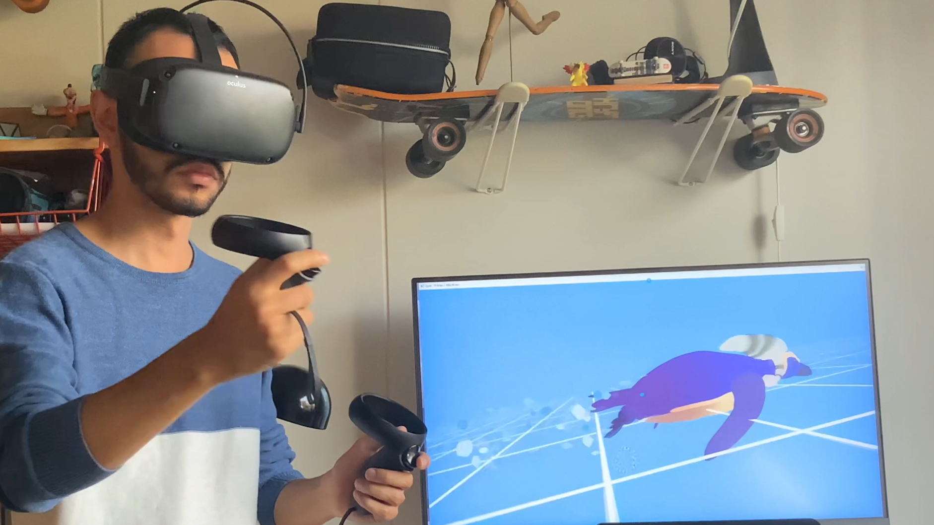 VR + TD workflow