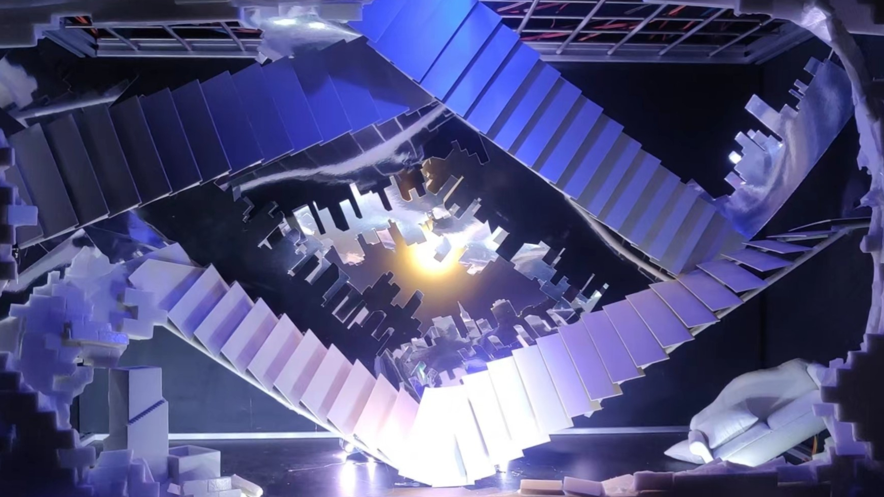 "Dream Journey" takes you through a light stage show
