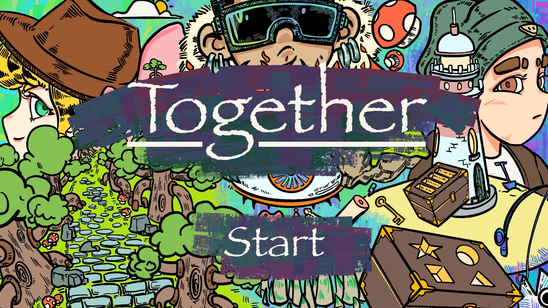 Interactive game display video of 《Together》