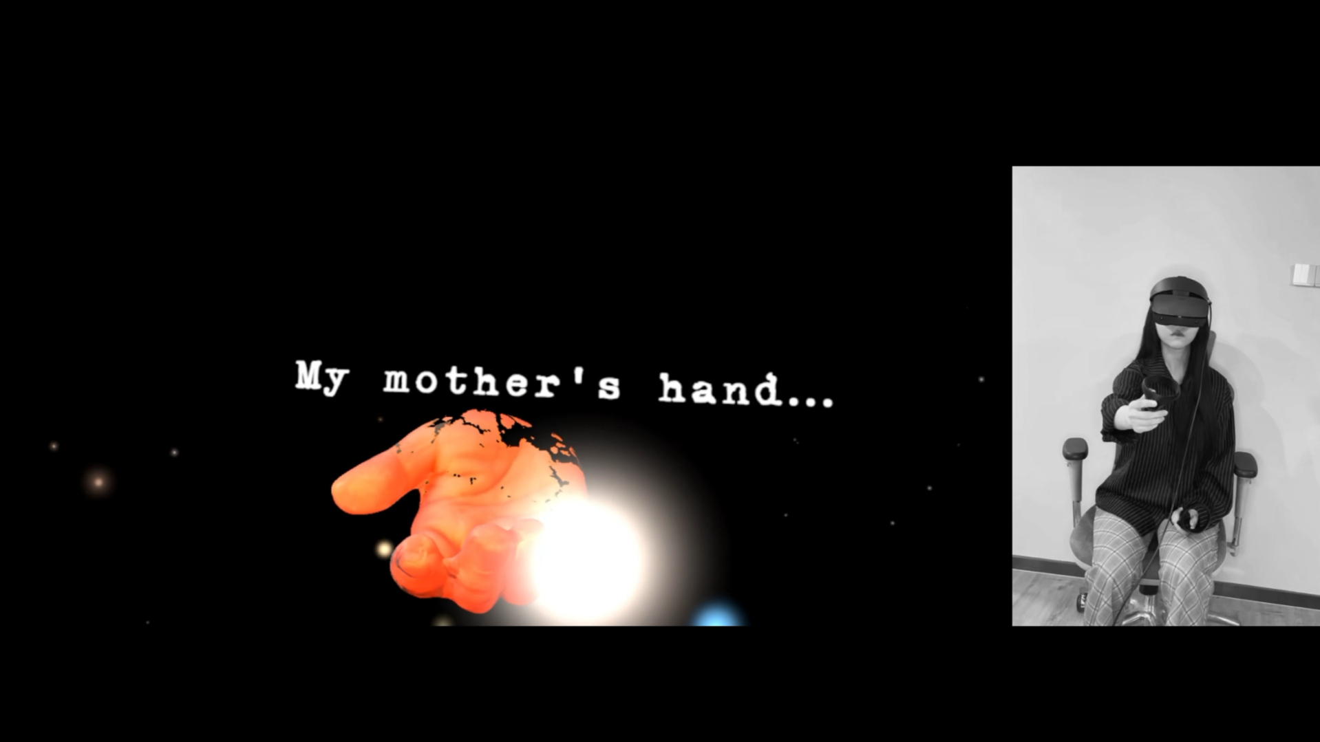 A Touch of Memory - When body become digital sapce itself
