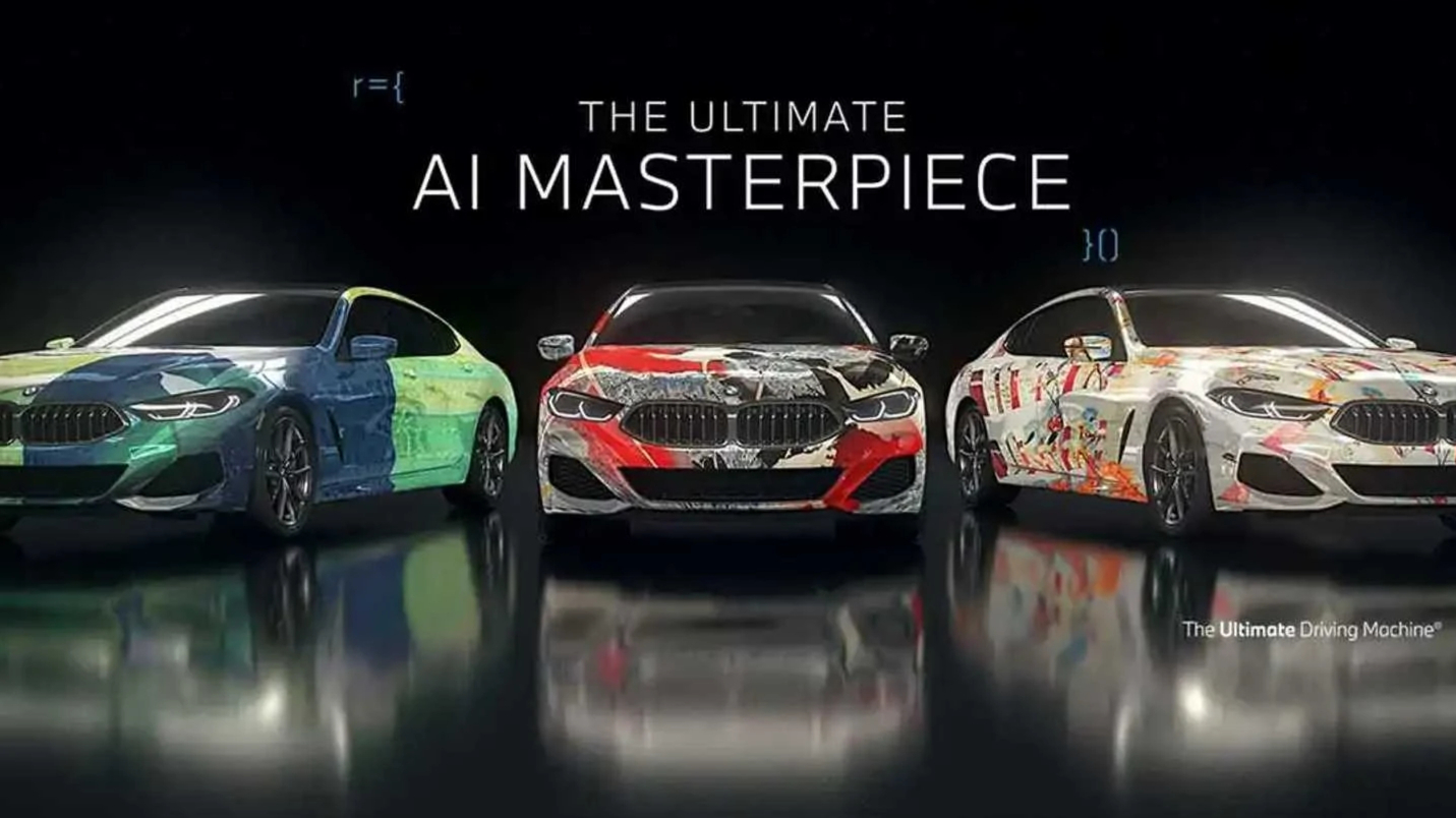BMW AI Art Car