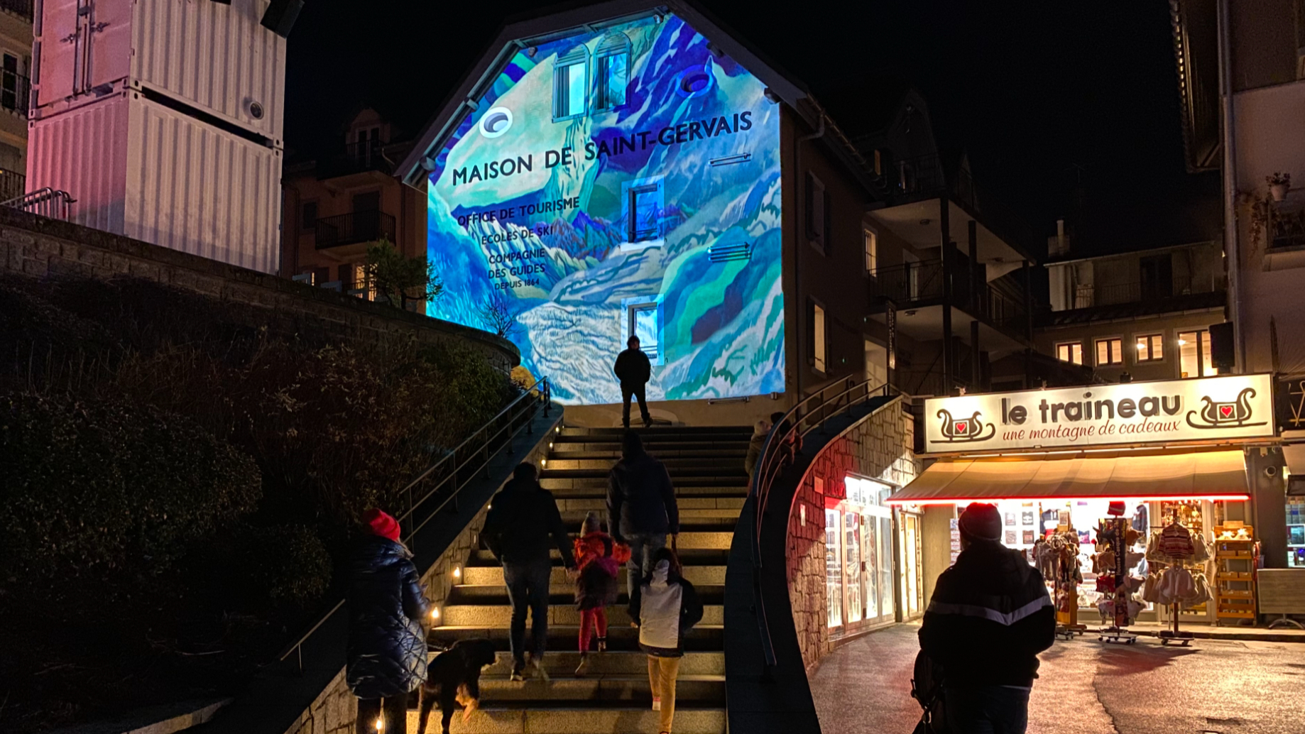 "Above the Summit" - Lights of Saint-Gervais-Les-Bains 2022