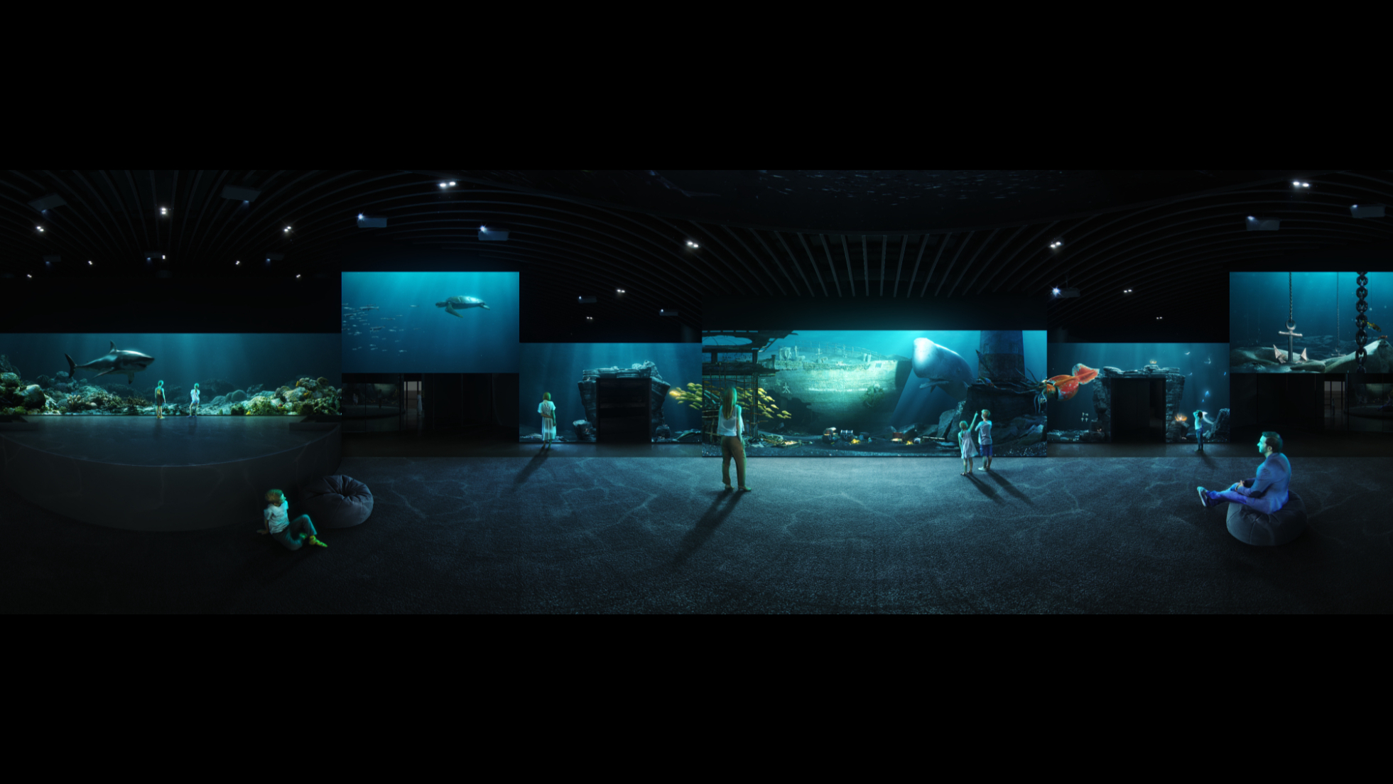 THE DEEP BLUE SPACE