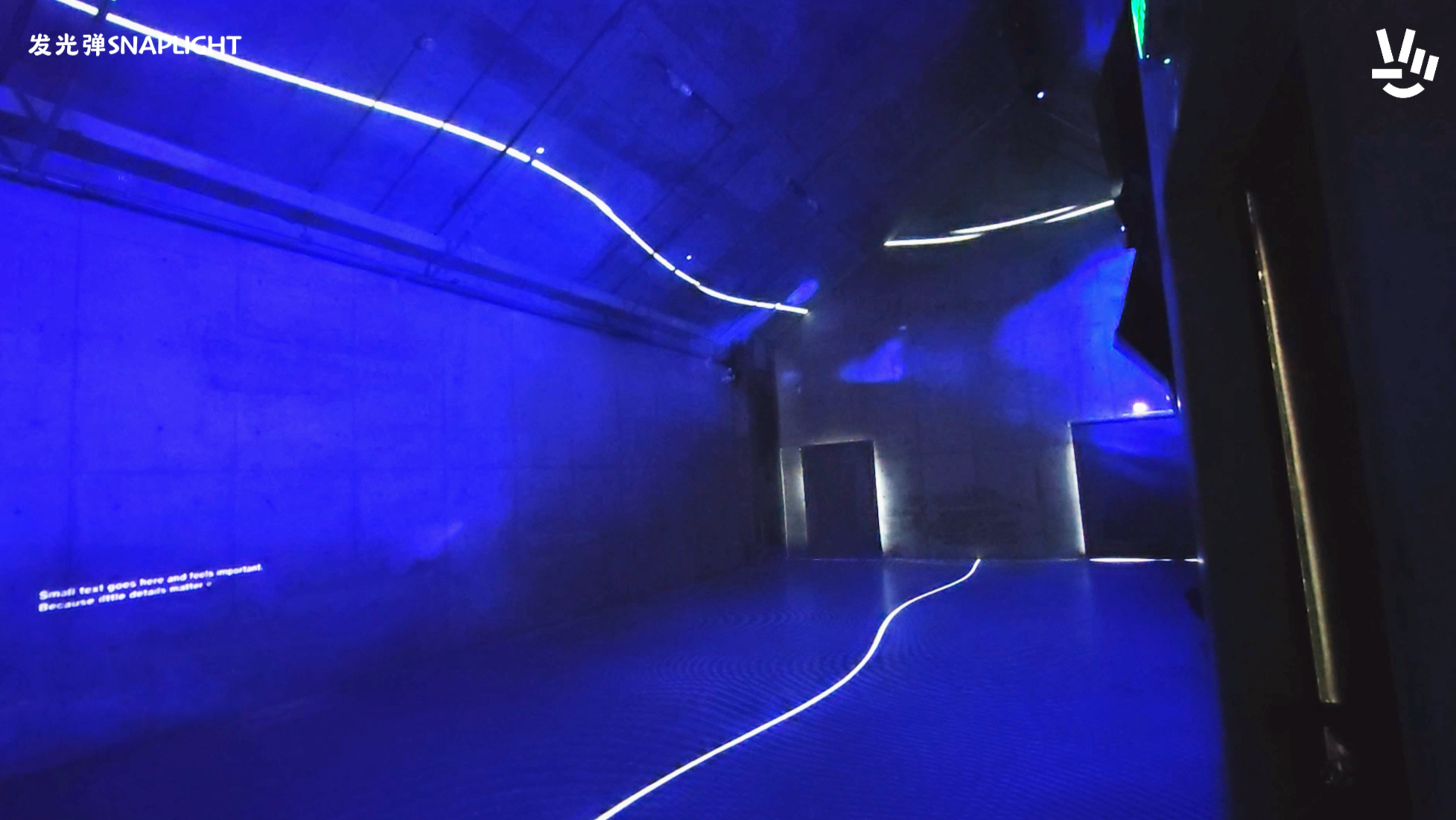 Immersive audio-visual experience space "Dimensional Disorder"