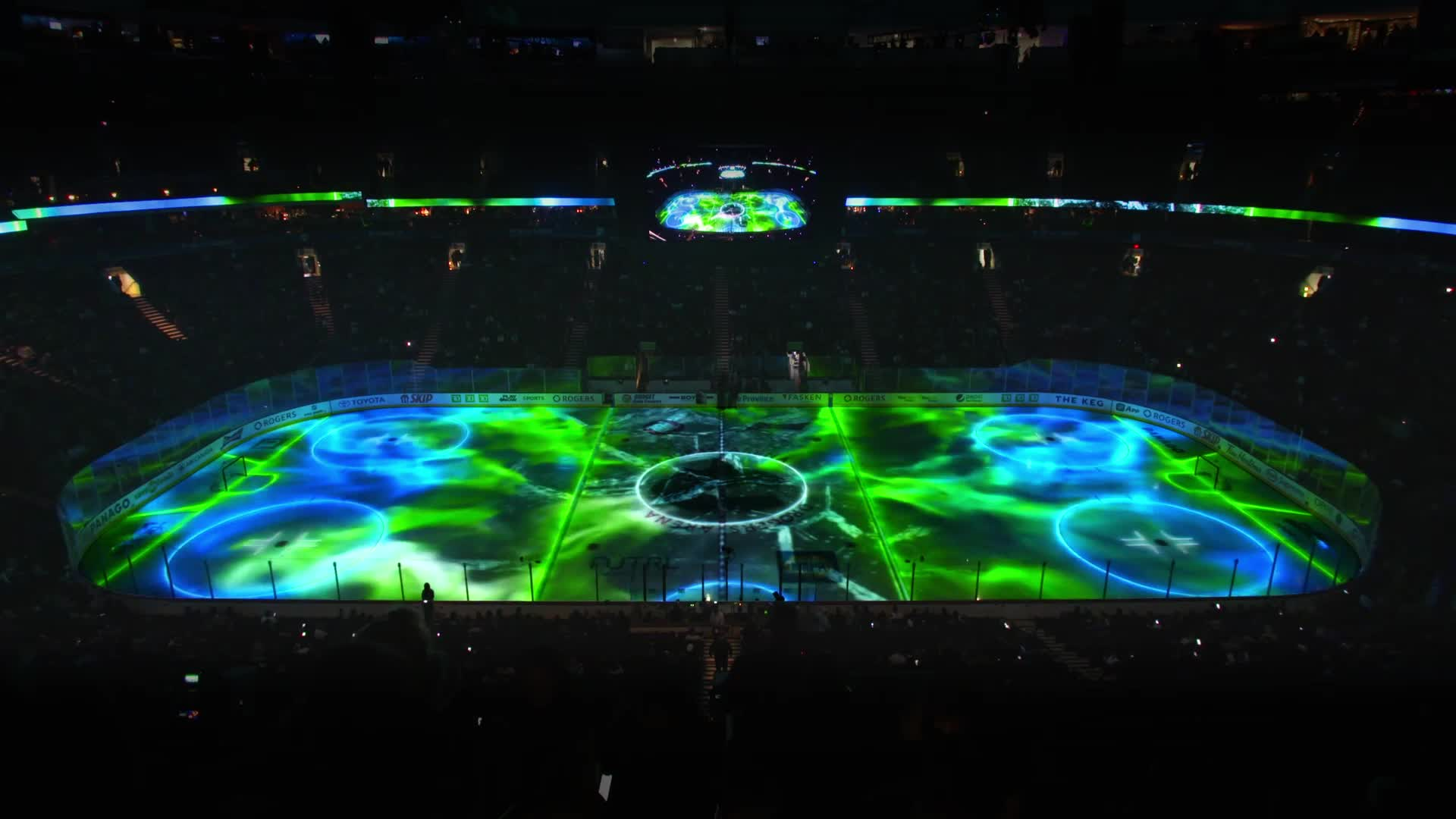 Vancouver Canucks Projection Mapping Show