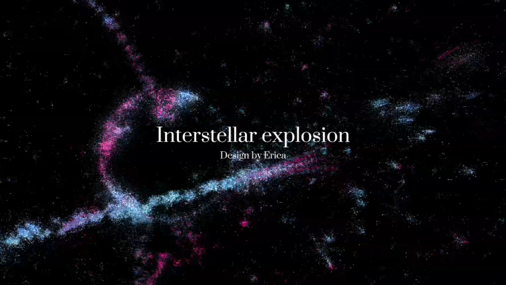 Original | Digital Generative Art "Interstellar Exploration"