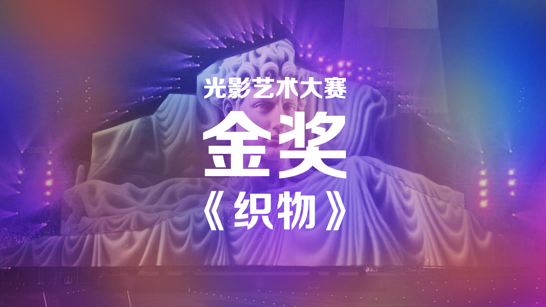 中国·重庆第二届国际光影艺术节金奖《织物》
