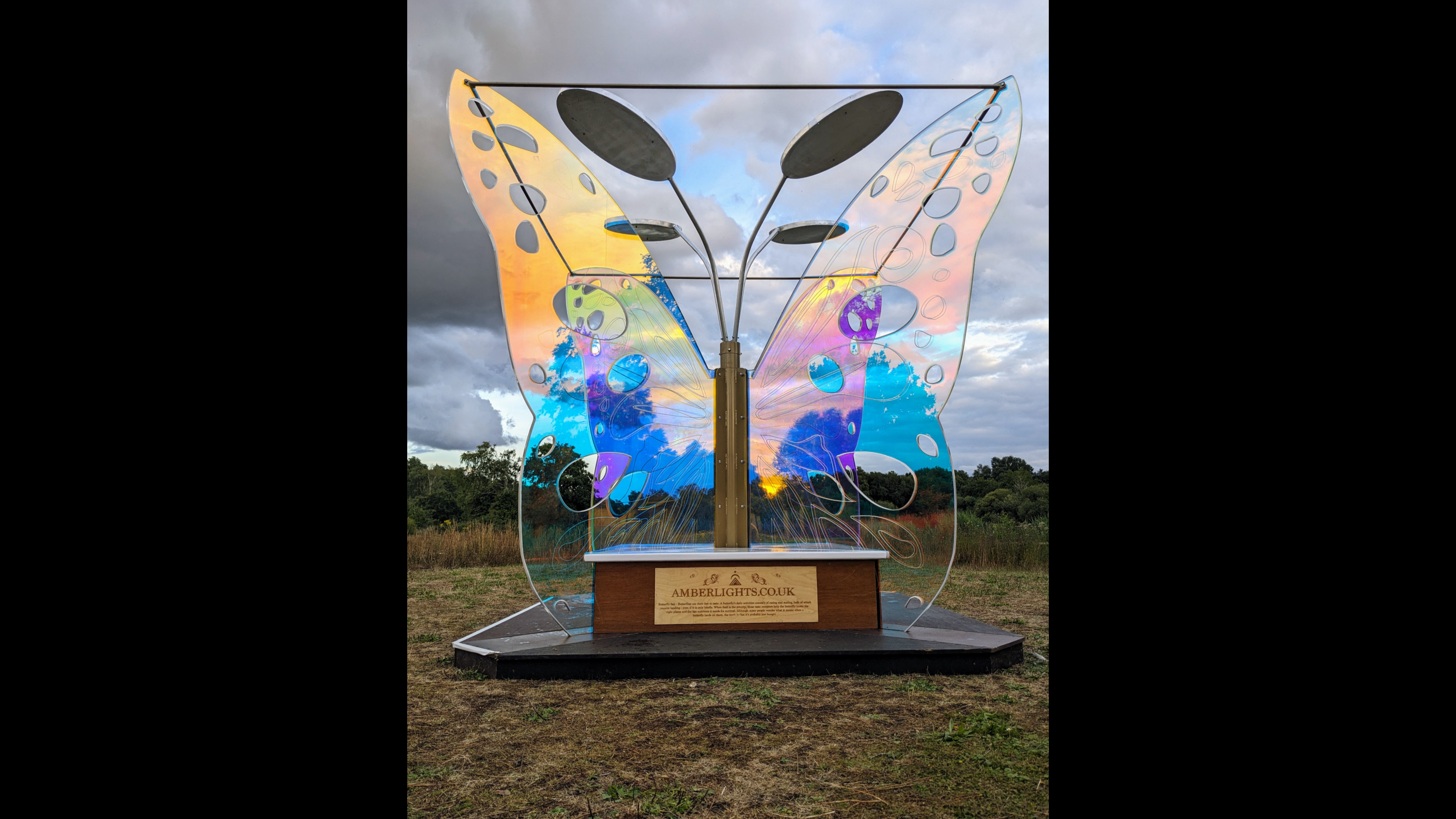 Out of the Cocoon Seated Lighting Installation