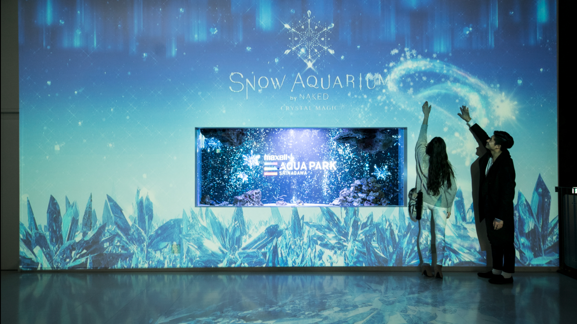 沉浸式光影×缤纷水族馆的一年四季之冬季版 NAKED SNOW AQUARIUM