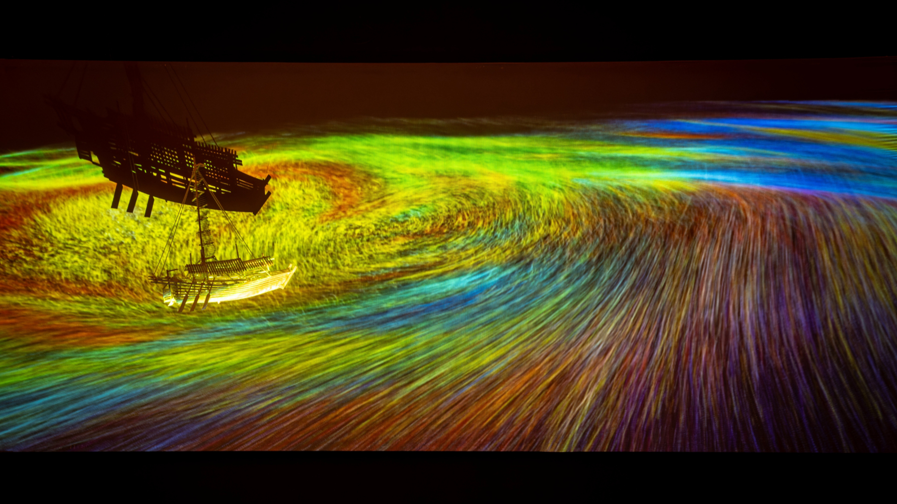 Contemporary Light and Shadow Space Art Exhibition