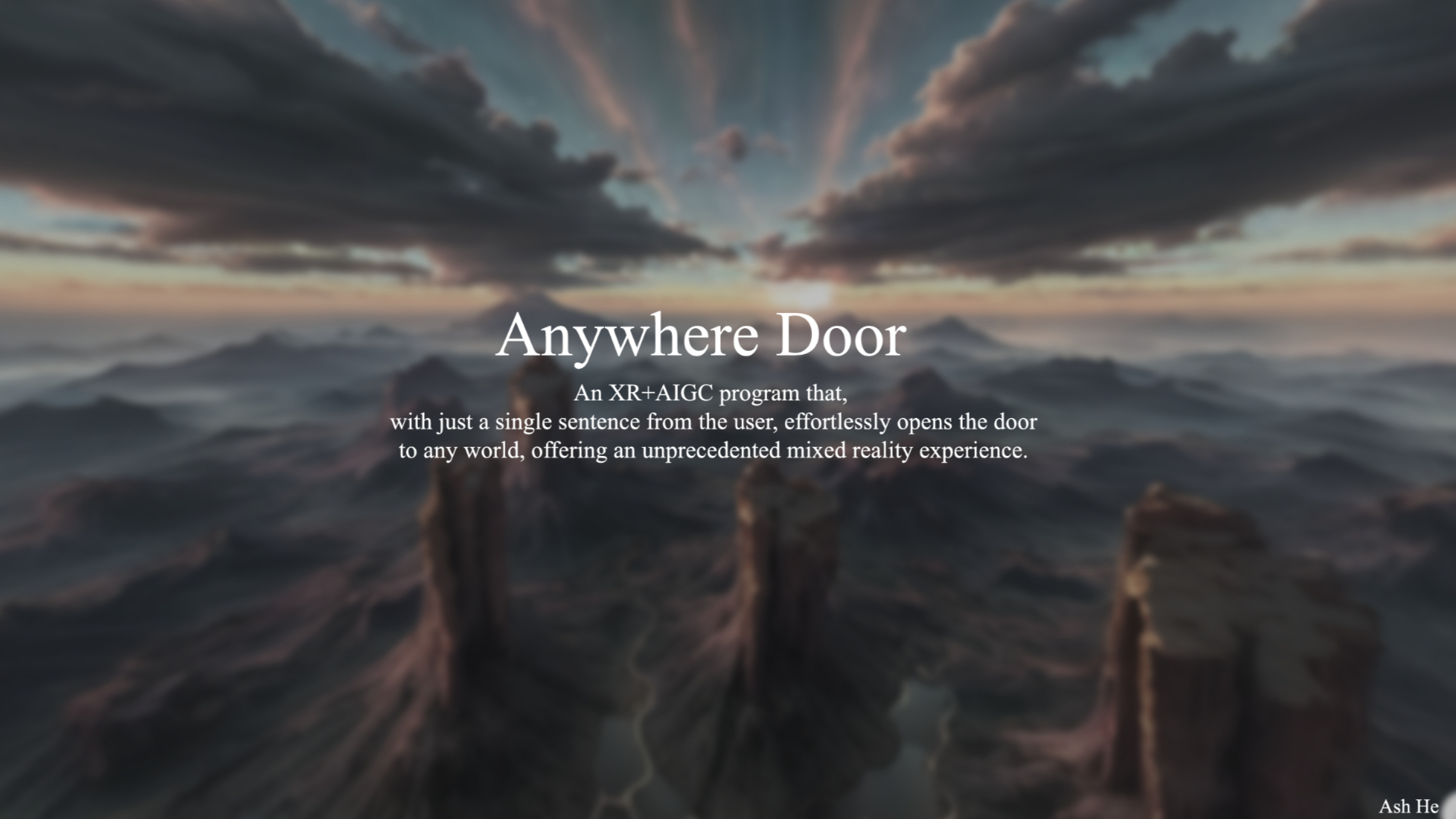 Anywhere door