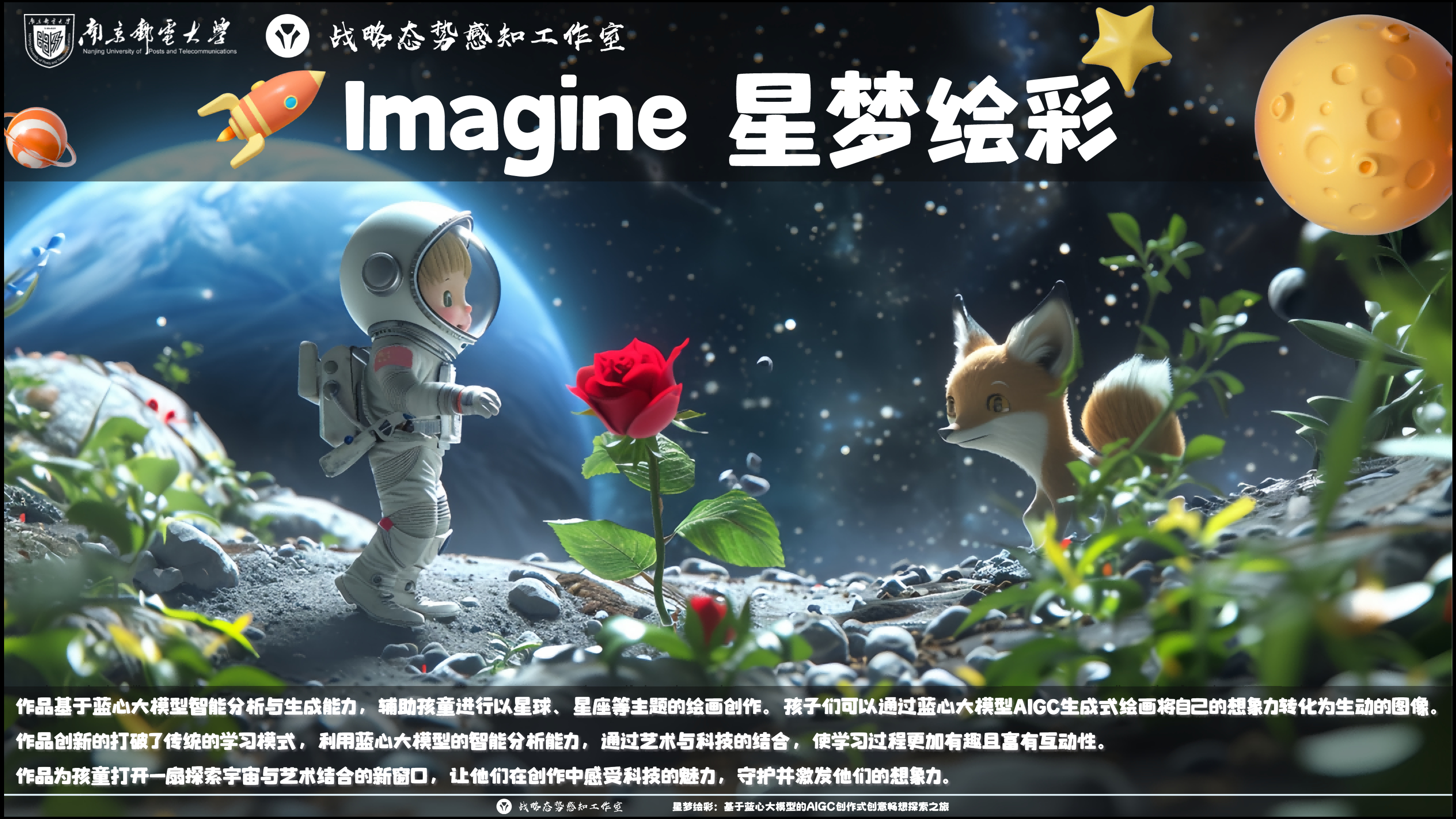 Star Dream Painting: AIGC creative creative imagination exploration journey based on Blue heart large model