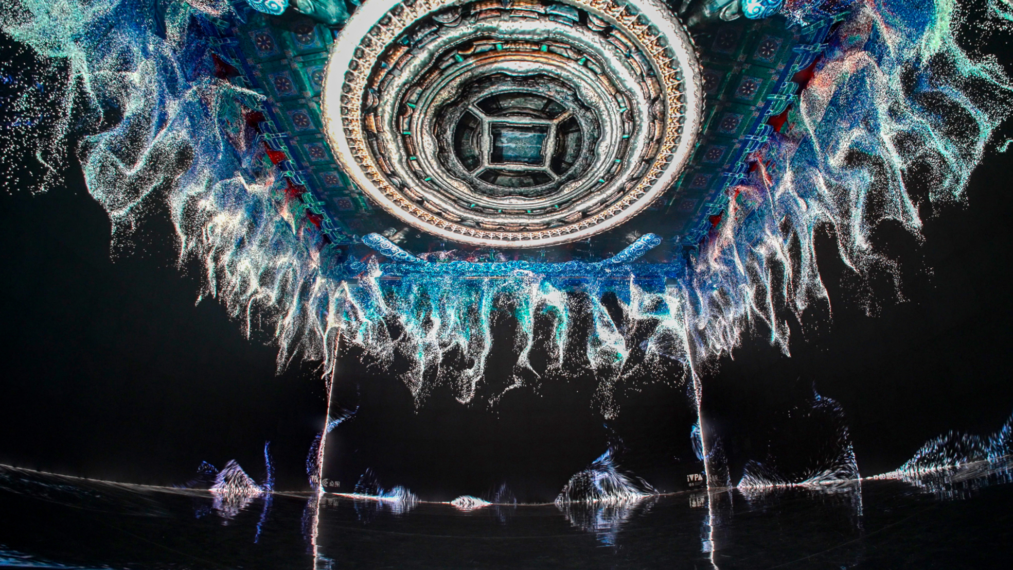 “Houses of Heaven”An Immersive Chinese Ceiling Digital Art Experience Space