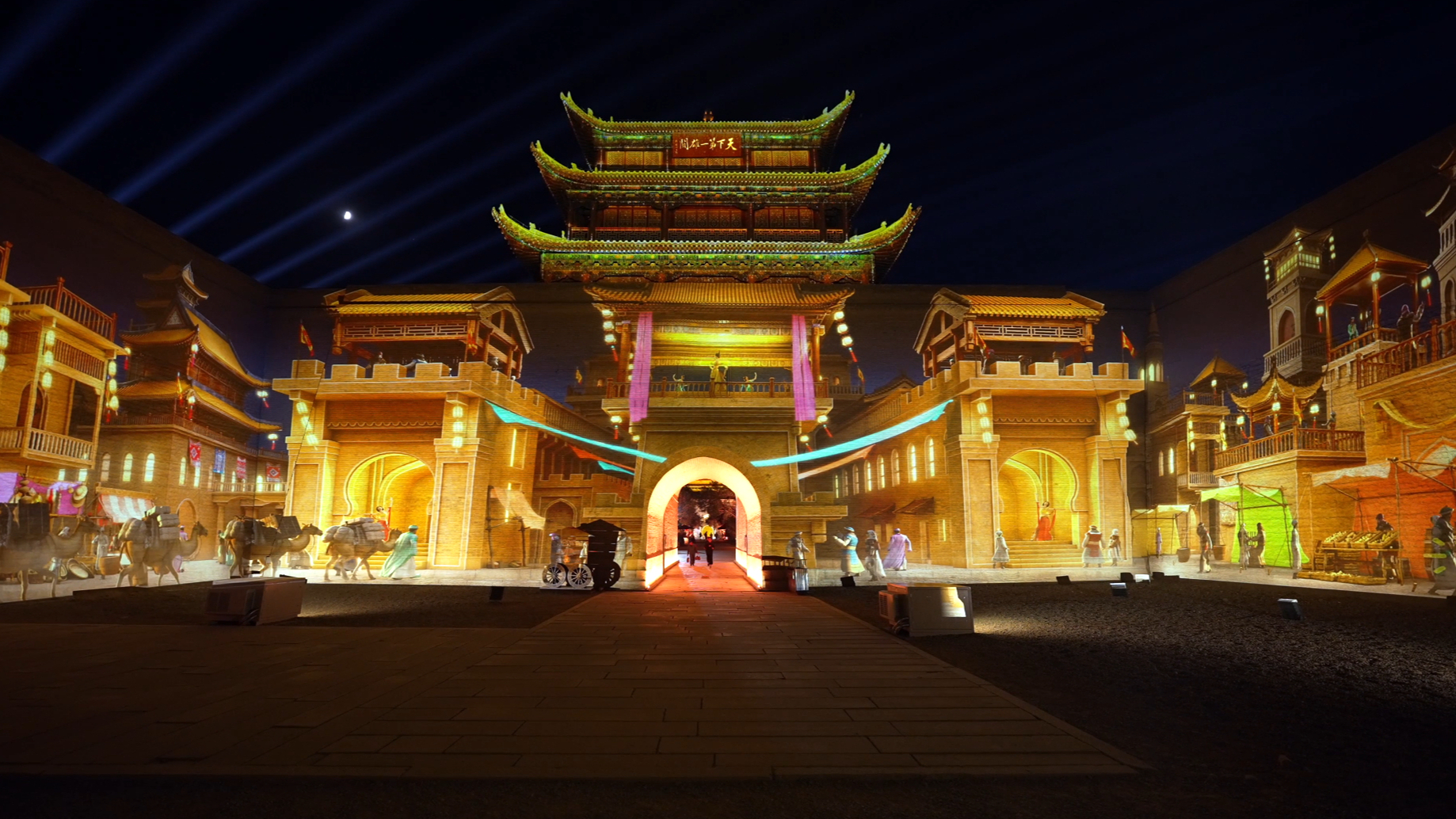 《天下嘉峪关》| 中国首部原址再现史诗级长城文化沉浸式夜游重磅上线试运营！