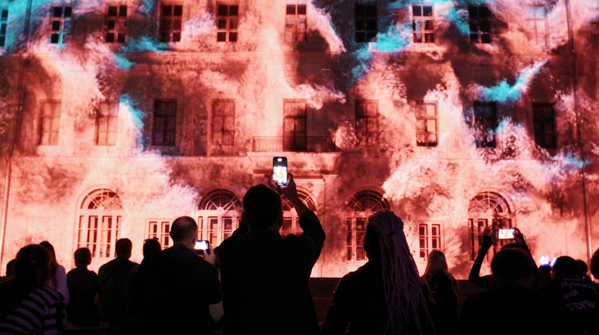 The 'Light Nights' International Festival of Light and Media Art in Gatchina