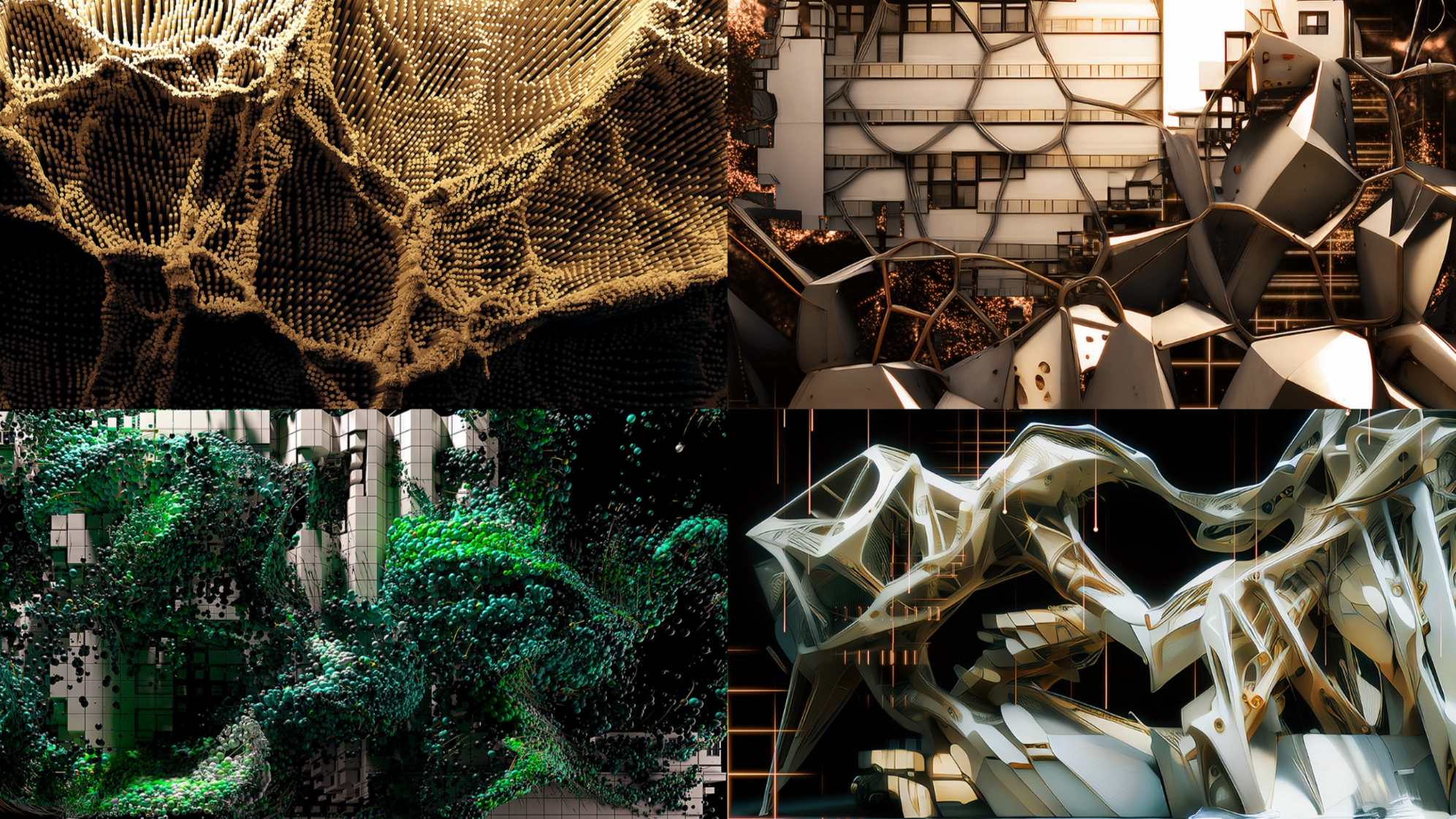 Antaless Visual Design Video Projection Mapping "STRUCTURELESS"
