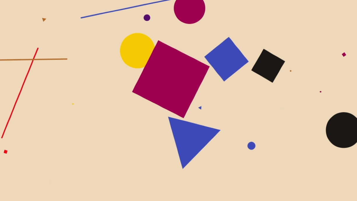 Genuary 2024 Day 18: Bauhaus