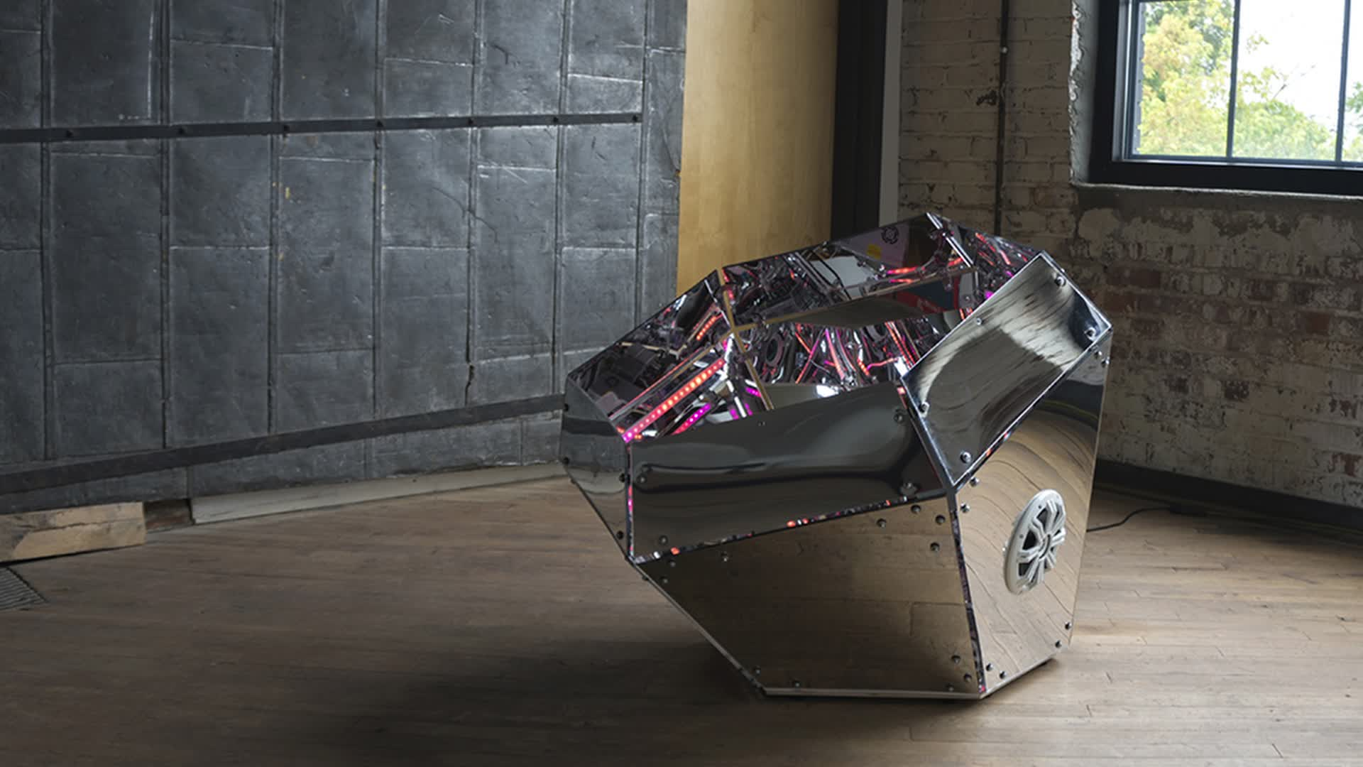 "The Circadian Machine", A Motion-sensitive Light & Sound Sculpture 