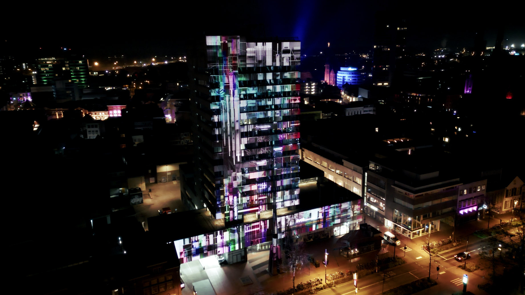 BRUTE³ - a manifesto to projection mapping - GLOW Eindhoven 2024