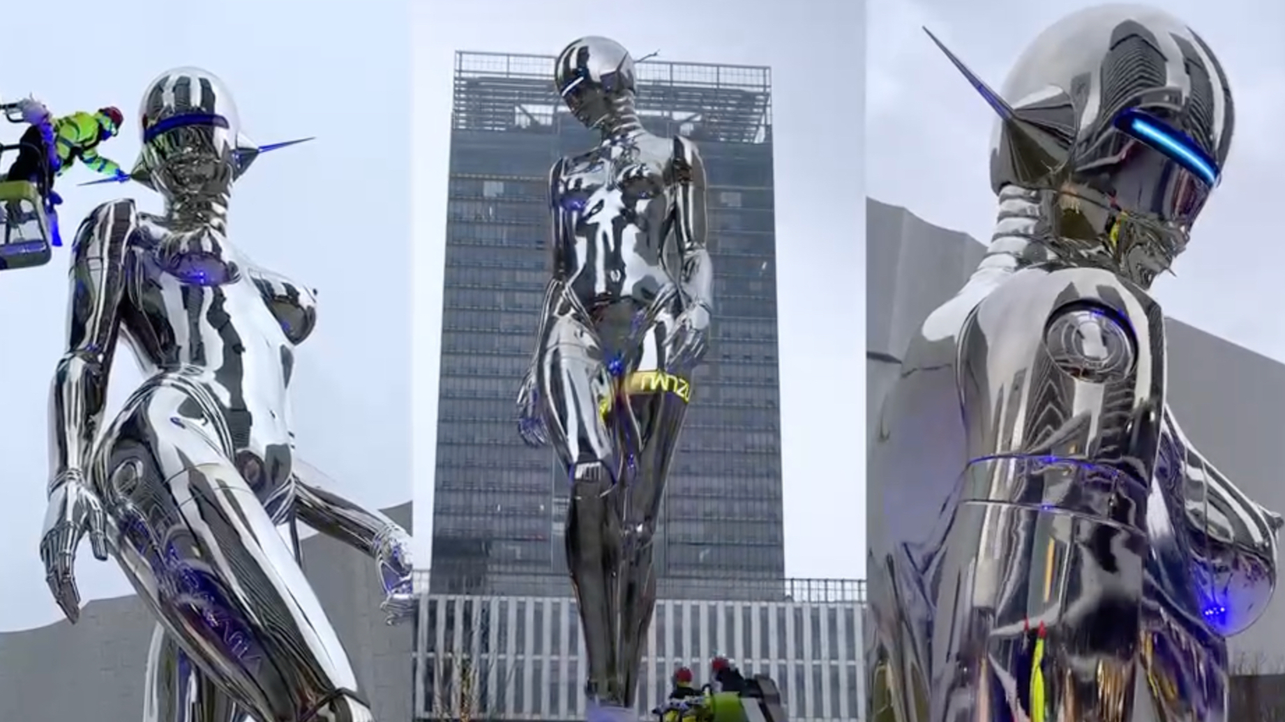 2025Hajime Sorayama’s Solo Exhibition Shanghai 12m Exhibition Setup Records
