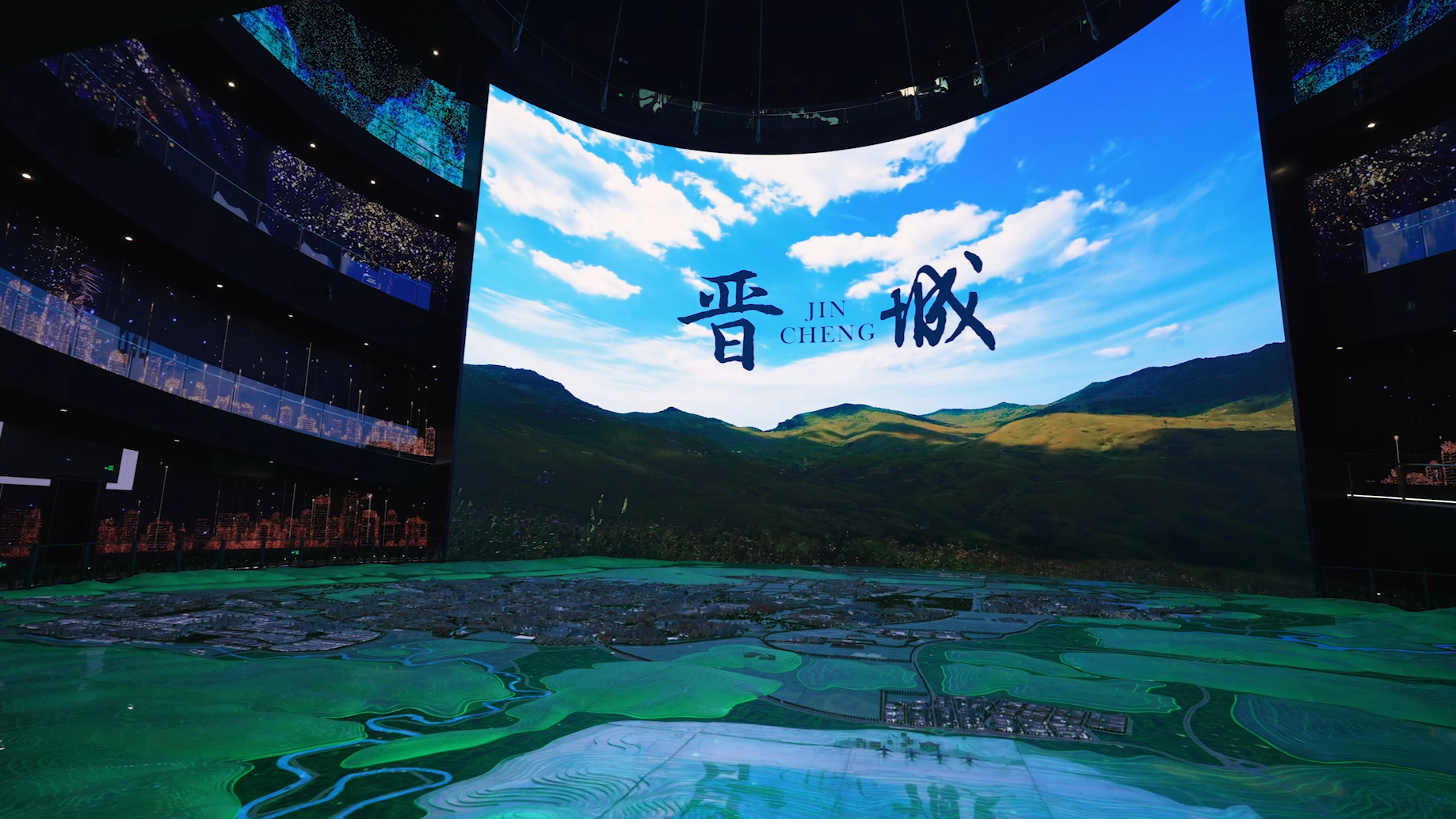 晋城城市体验中心总规核心区