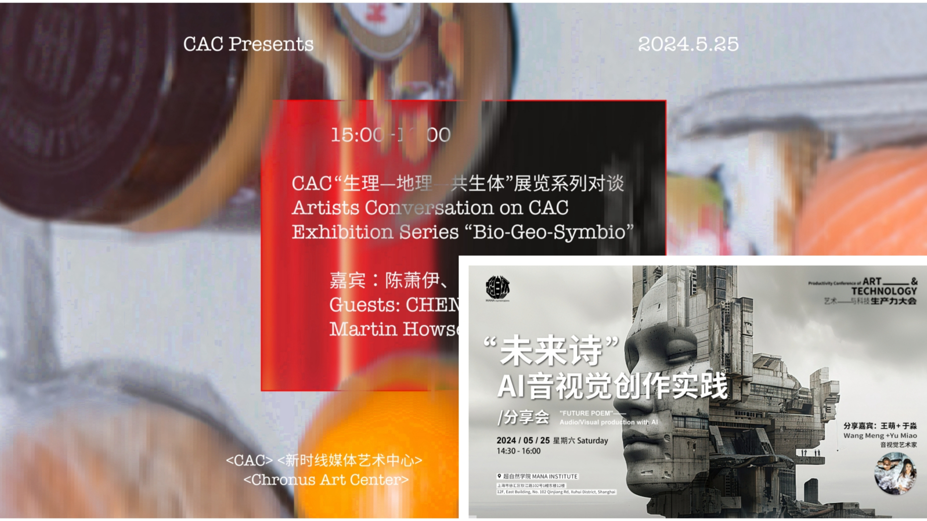 “未来诗”AI音视觉创作实践分享/Martin Howse表演讲座