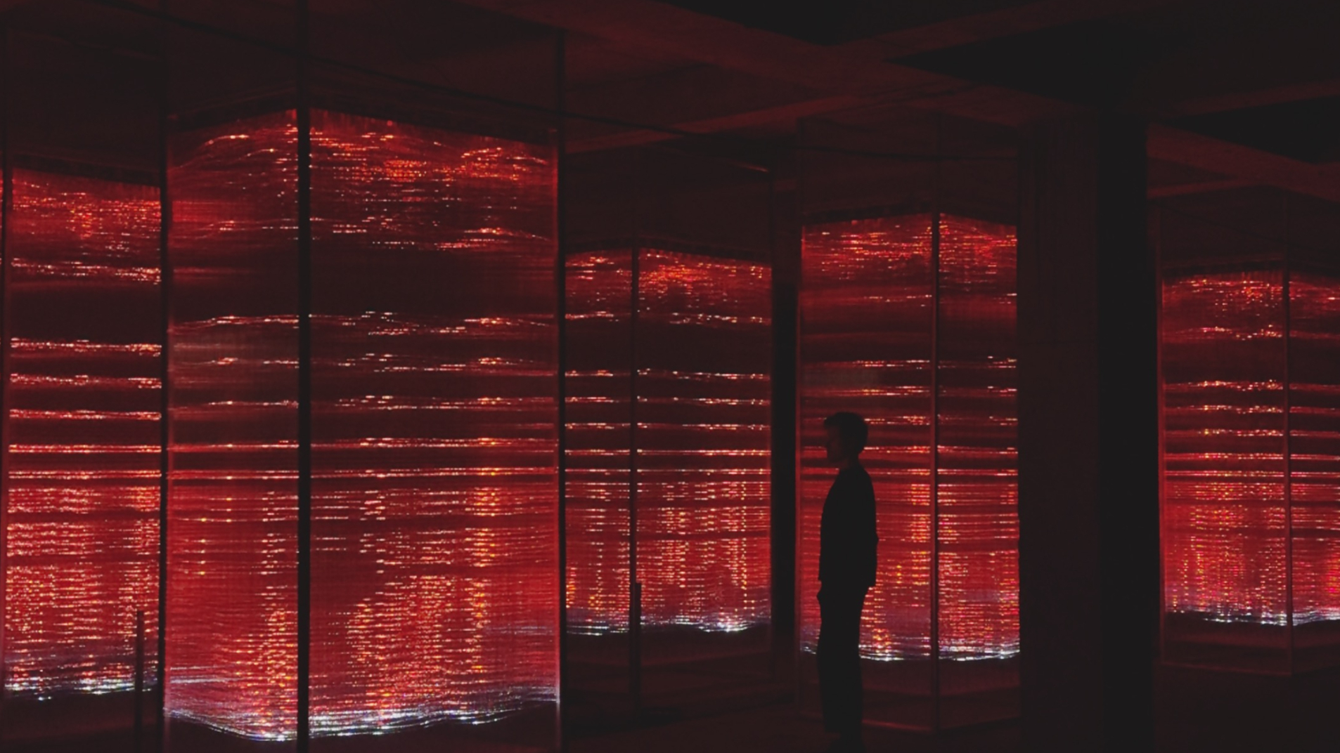 REFRACTIONS — audiovisual light installation