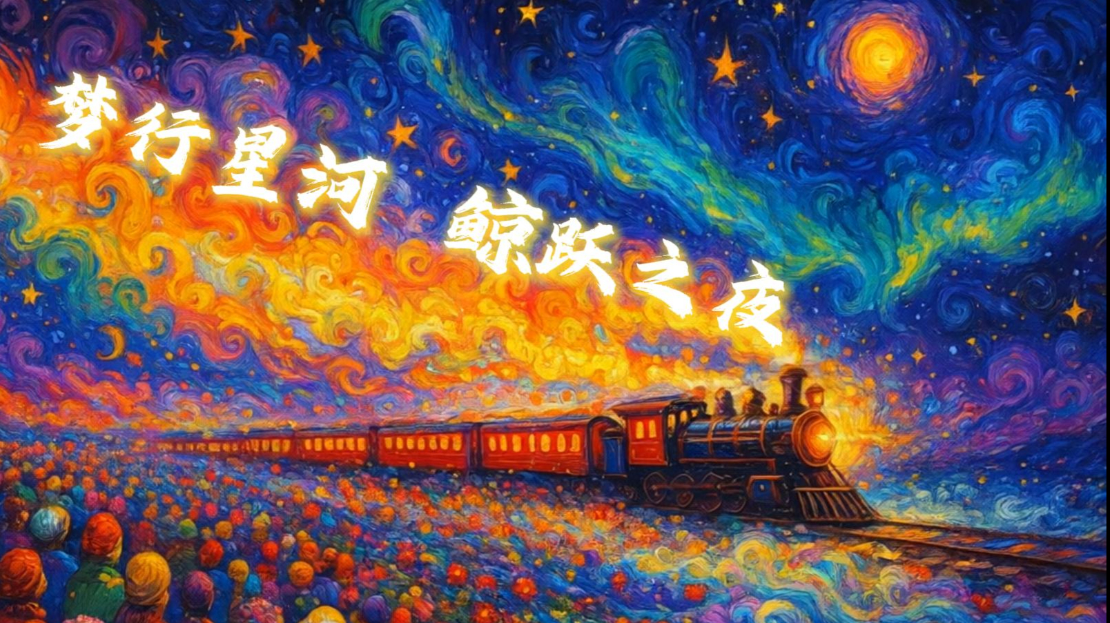 "Dream Voyage Across the Star River: The Whale's Night Leap"