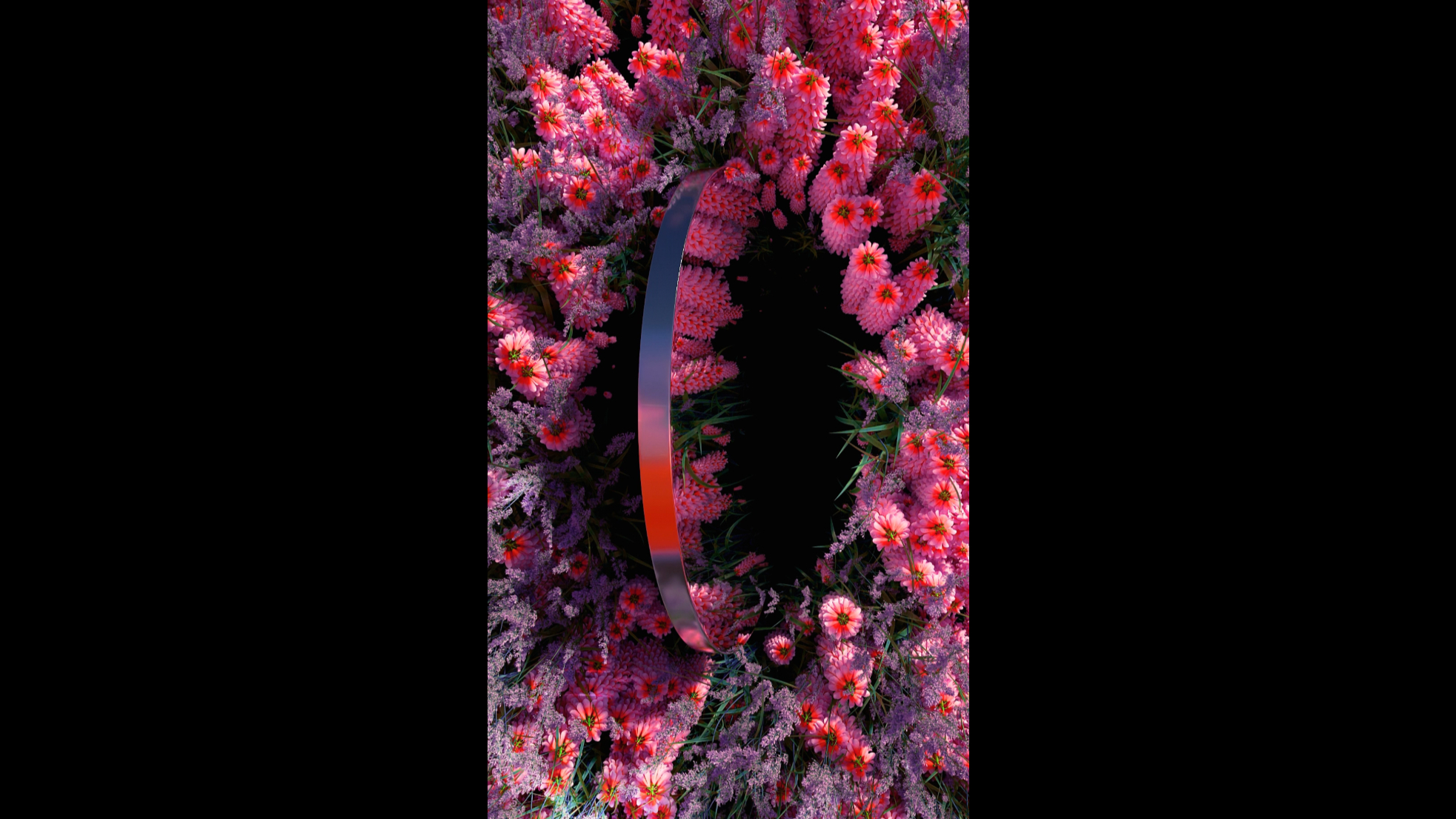 花中镜