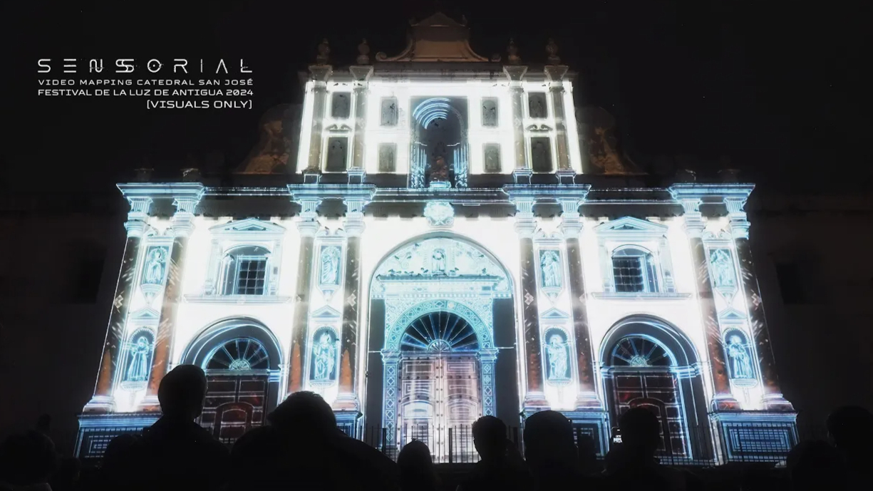 Projection Mapping @ Festival de la Luz de Antigua, Guatemala 2024 (Visuals Only)