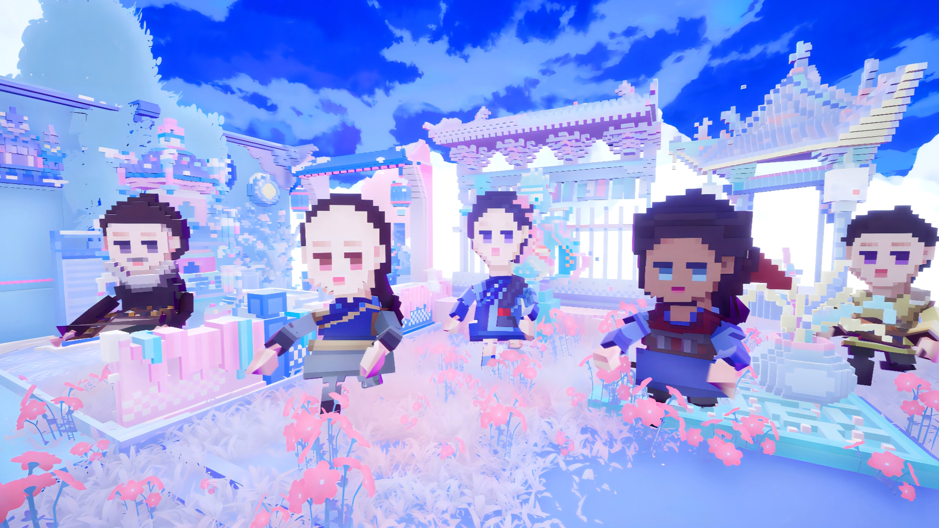 Meta·Ancient City – Pixelated Shanxi Merchants' Culture VR Metaverse
