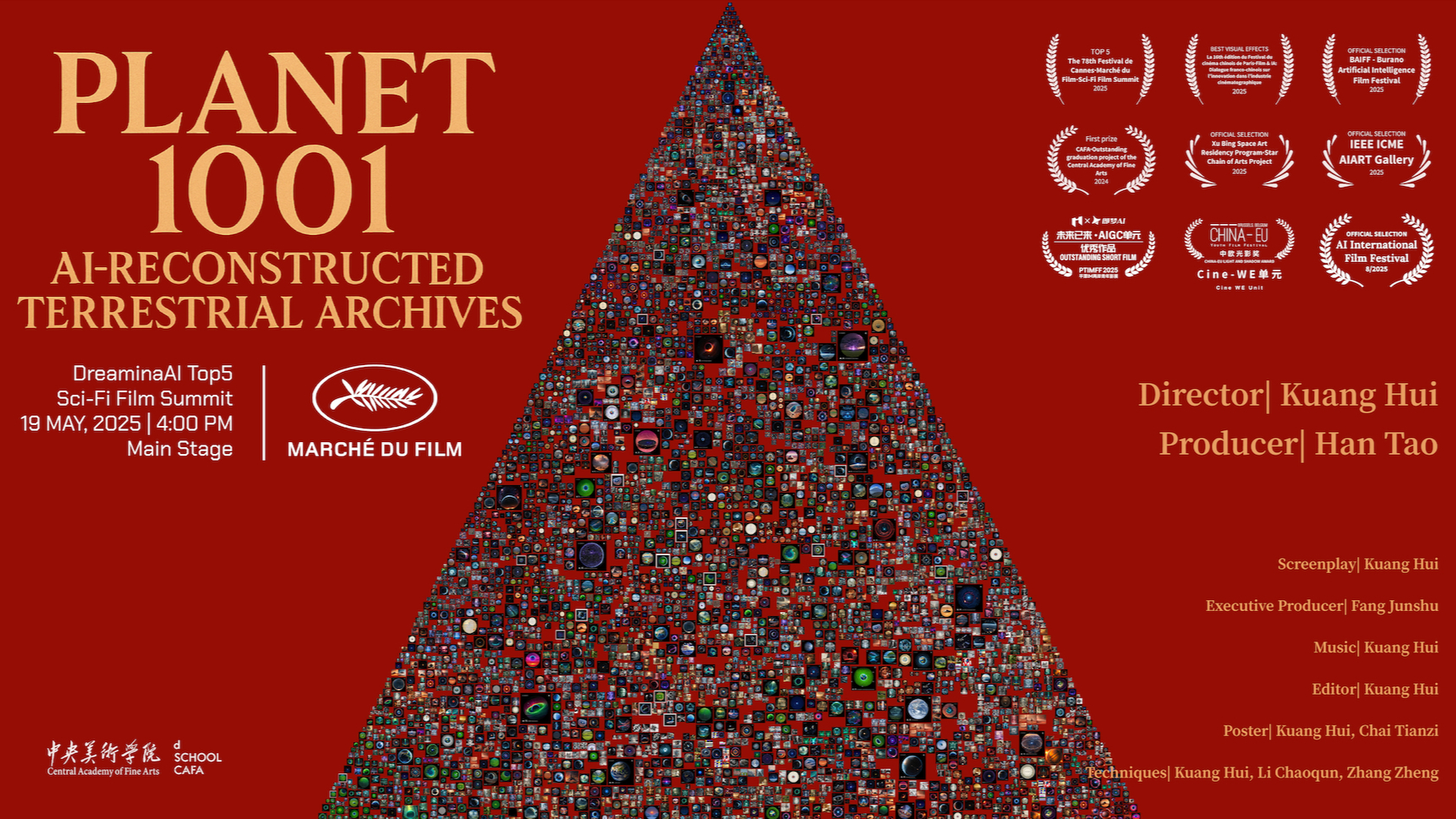 Planet 1001：AI-Reconstructed Terrestrial Archives