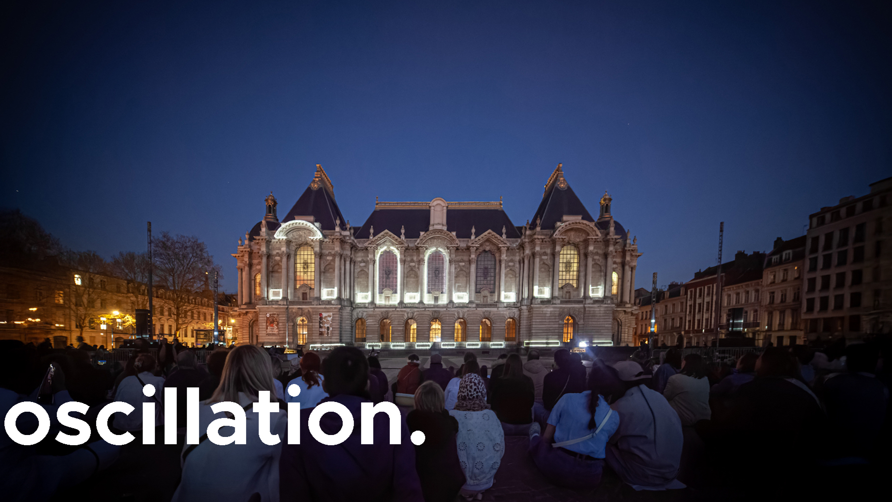 Oscillation. The sound of architecture. 