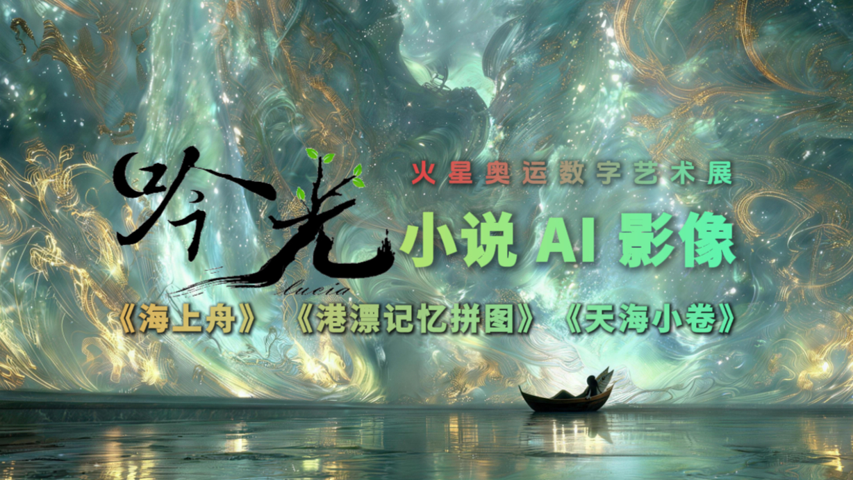 吟光小说 + 火星数字艺术展 联名AI影像