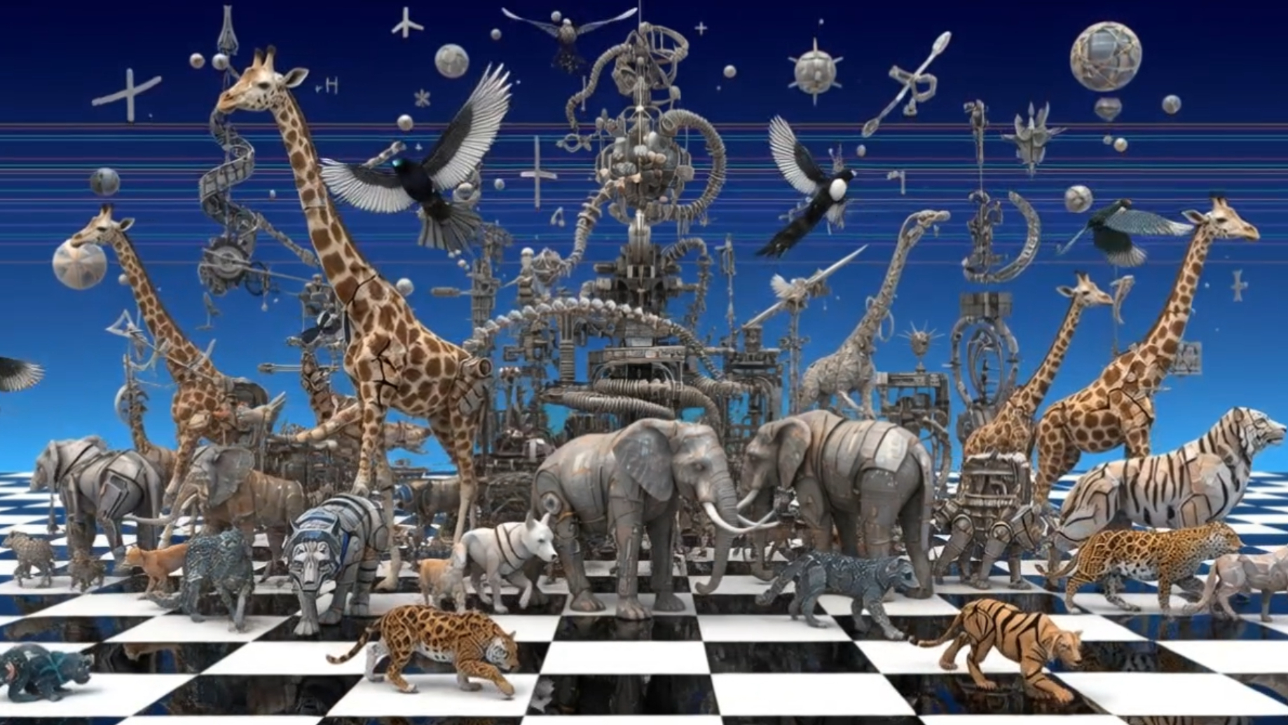 马睿泽｜《界·限》AI数字艺术