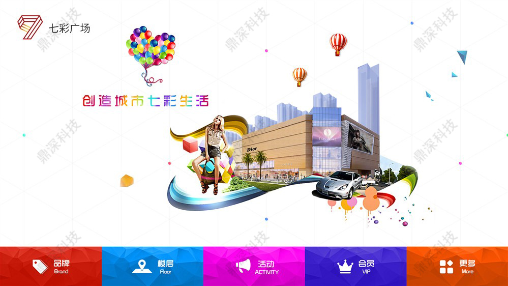 购物中心导视系统