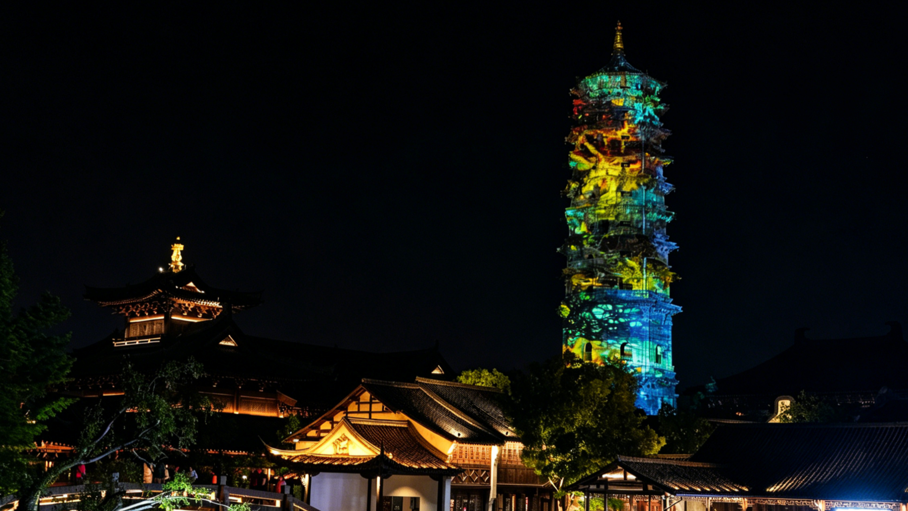 2026 Puyuan E‑Sports Festival | Light Art Showcase at Fushan Pagoda