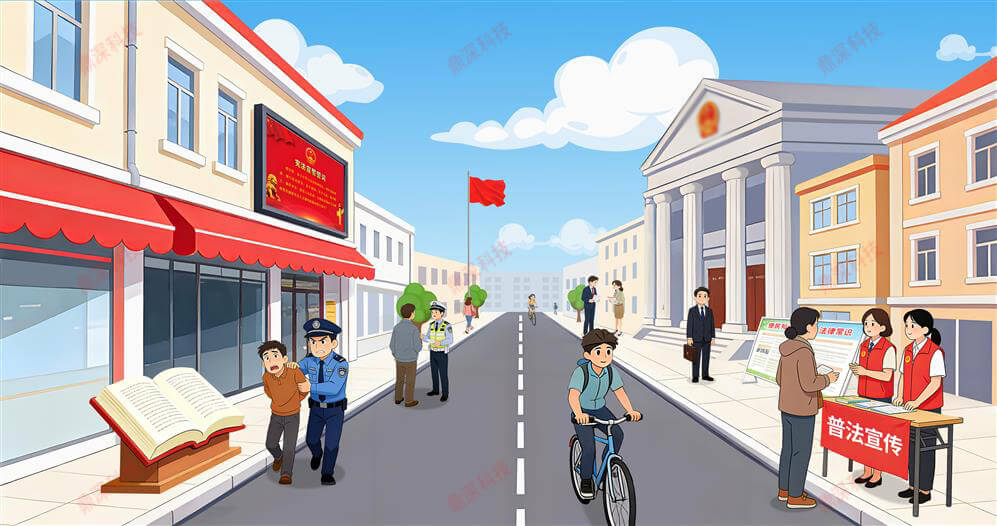 法治AR科普互动系统