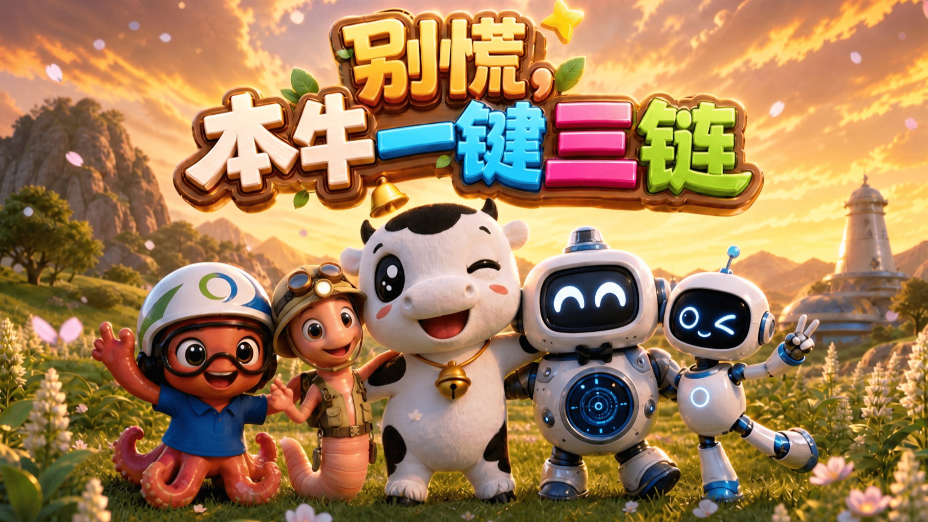 链博会首发！武汉火影数字打造伊利AI漫剧《全链总动员》