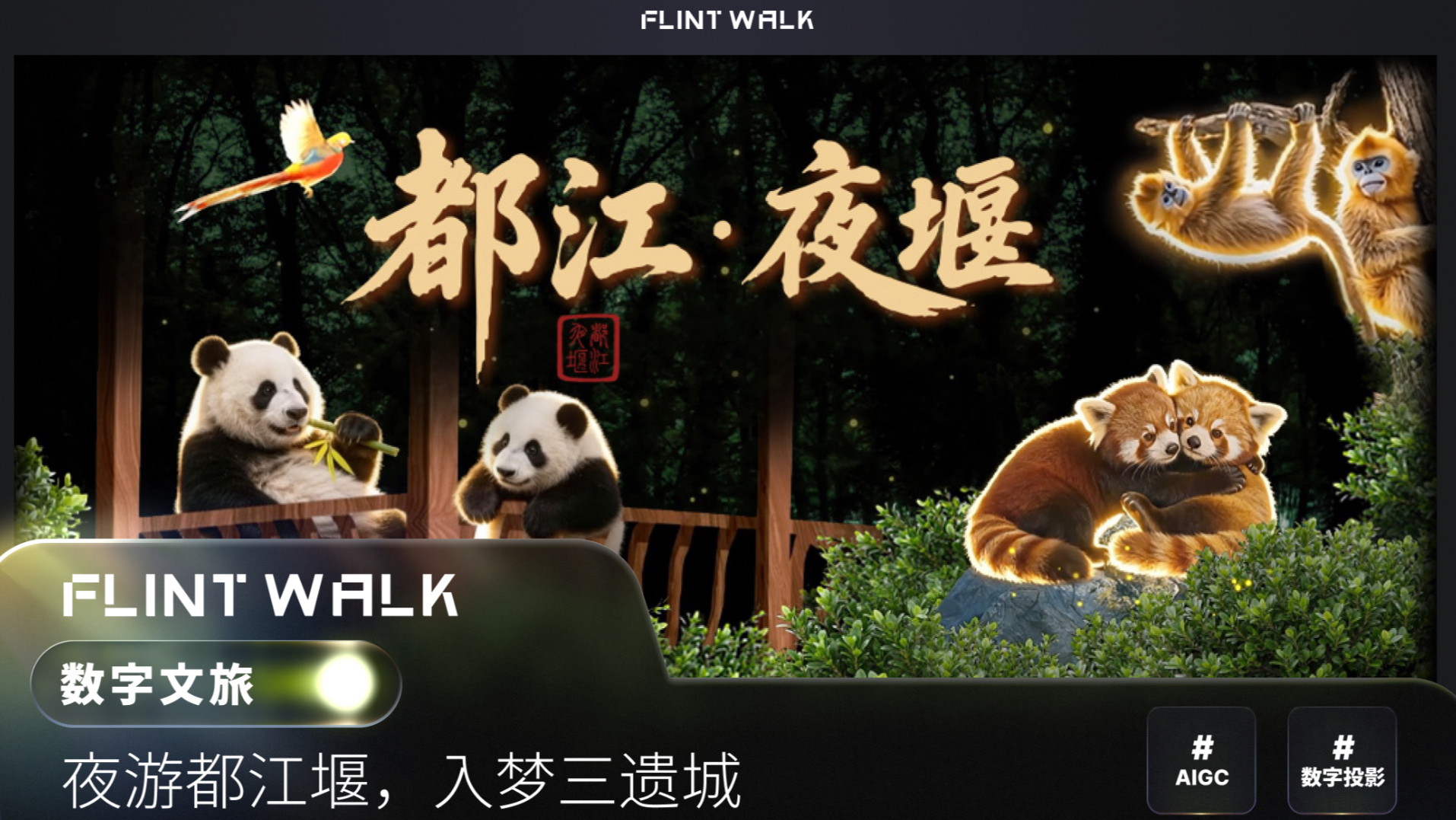 万物共生｜FLINT WALK × 都江夜堰