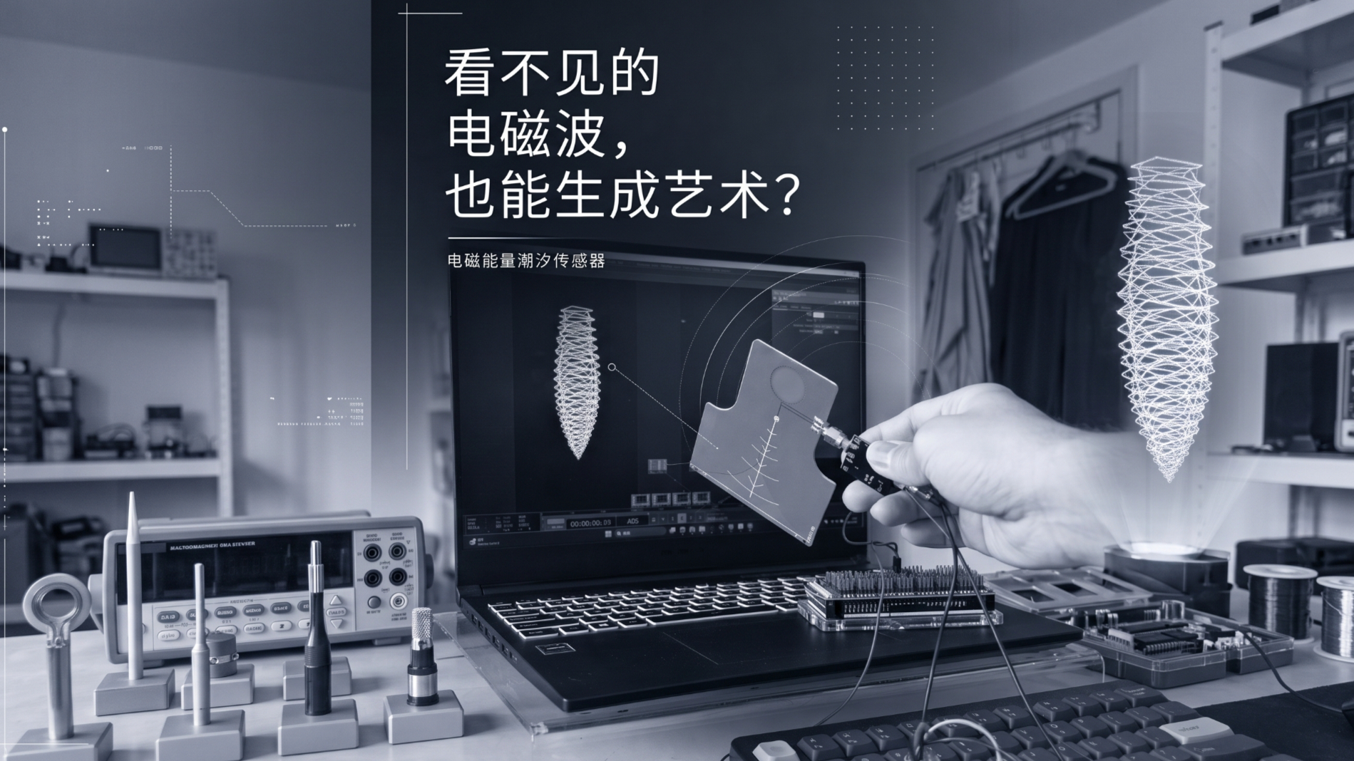 看到空间里的电磁能量 | 落地项目制作分享