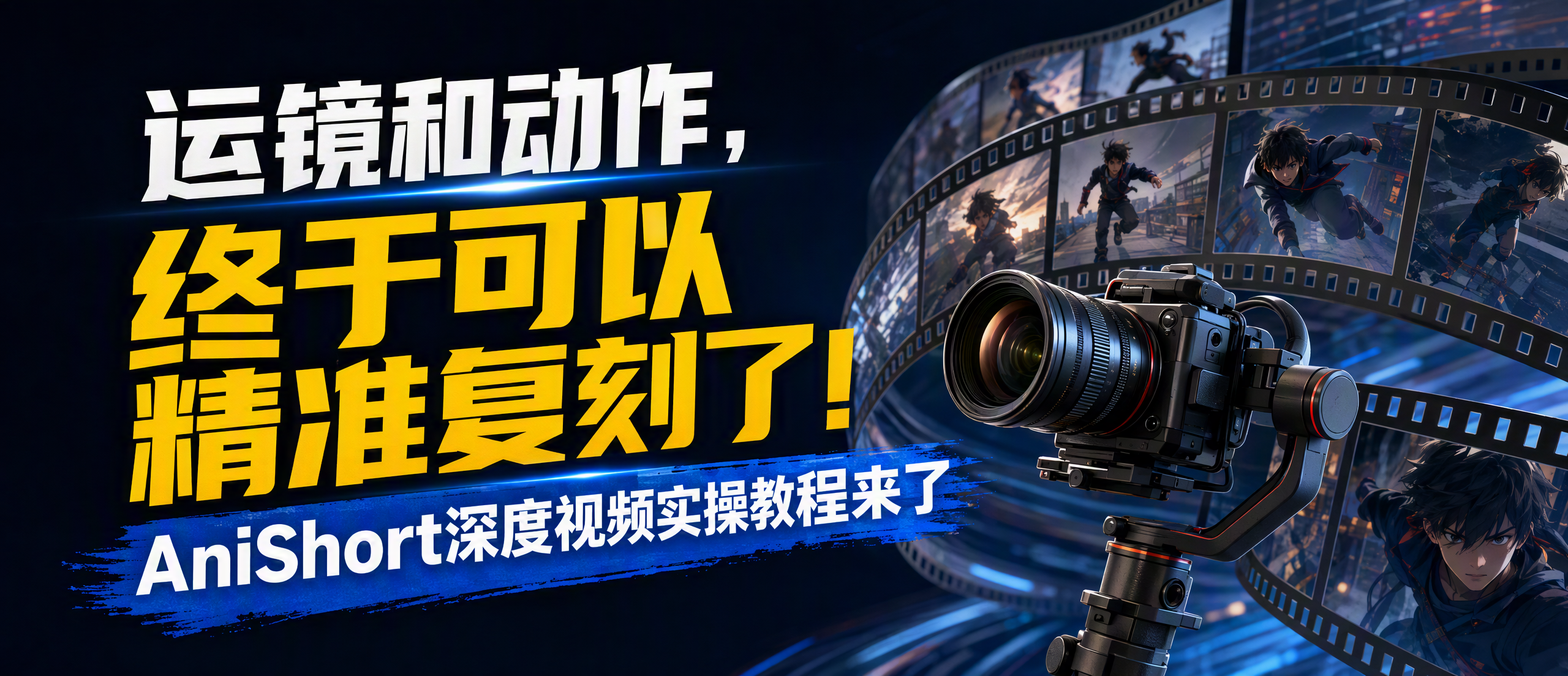 运镜和动作，终于可以“精准复刻”了！AniShort深度视频实操教程来了