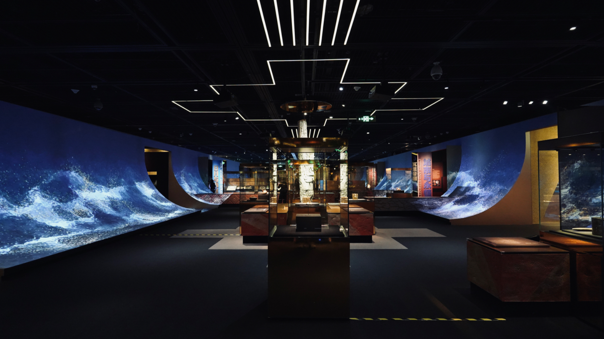 首博“王的宝藏”古代秘鲁文明展数字媒体