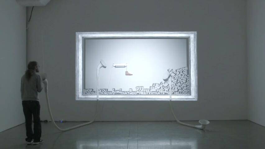 Robotic Voice Activated Word Kicking Machine